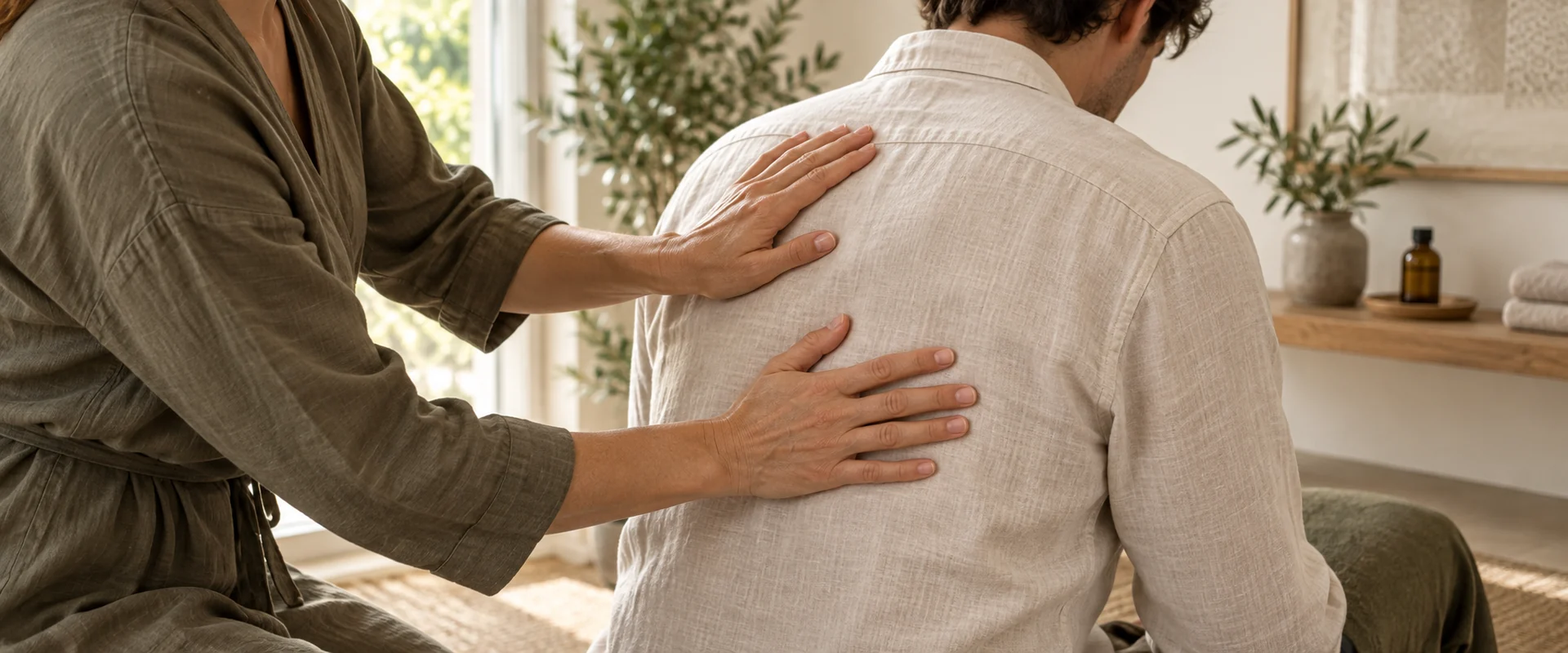 Breuss Massage, illustrative Darstellung